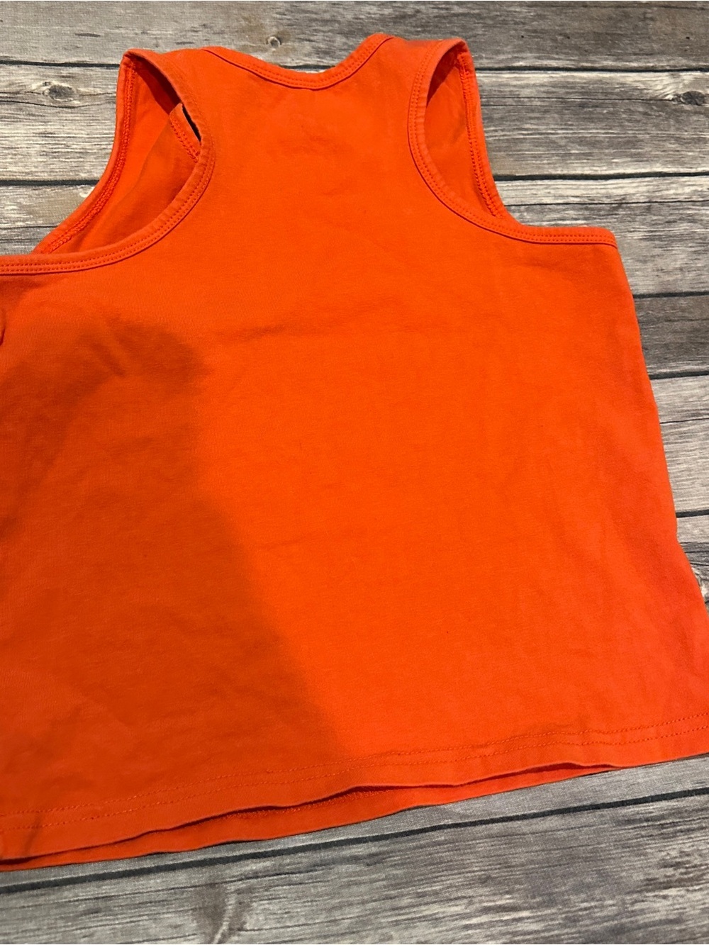 June & January orange tank top vguc in a 5T - Picture 5 of 5